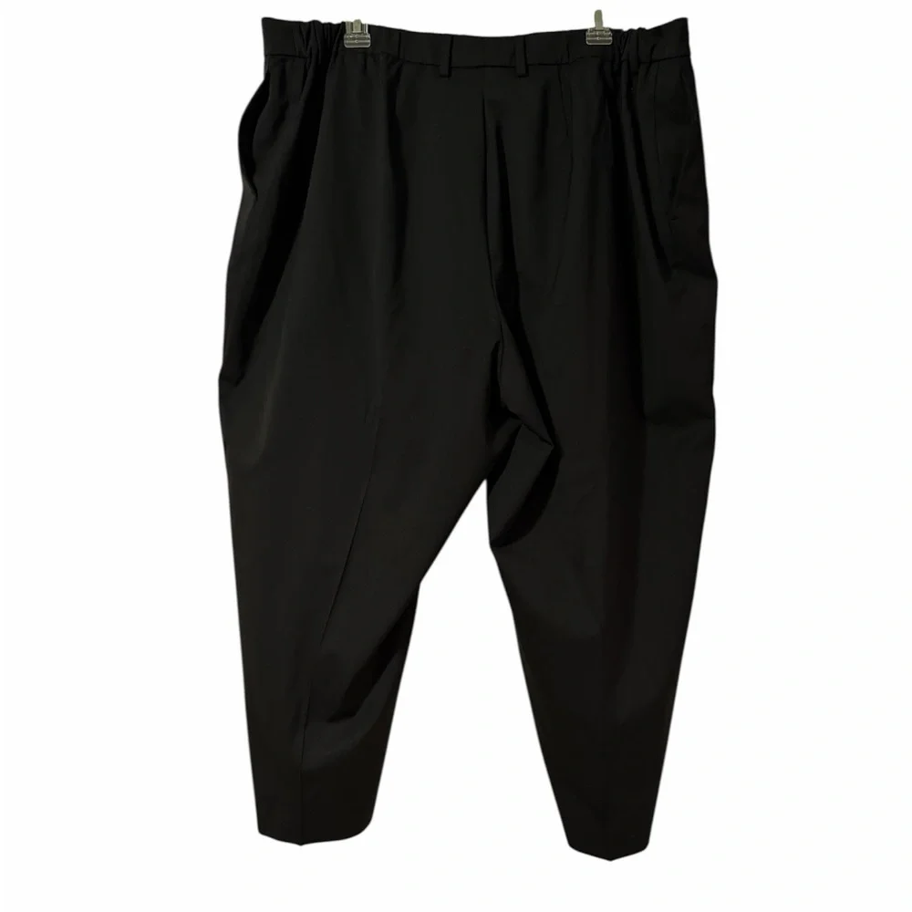 Lafayette 148 Clinton Black Ankle Pants Size 20W Light Wool Straight Leg - Picture 5 of 15